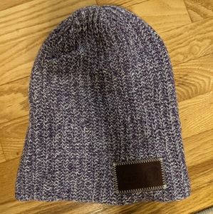 NJ Devil's Hockey Purple Beanie